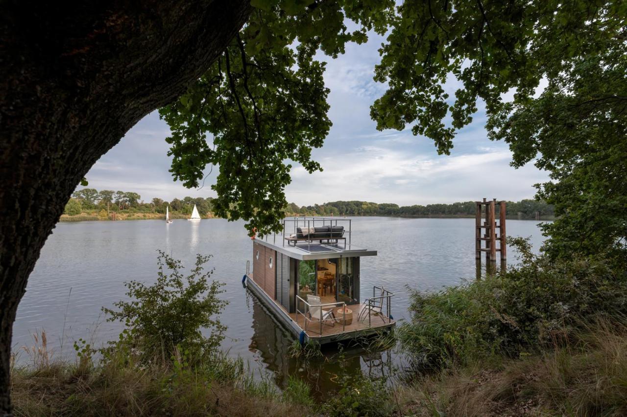 Lemuria Houseboat - Plywajacy Domek Na Wodzie 弗罗茨瓦夫 外观 照片