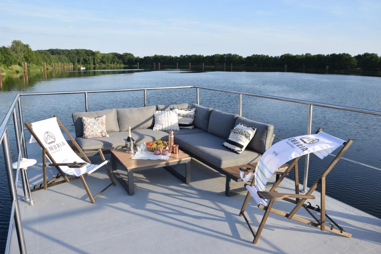Lemuria Houseboat - Plywajacy Domek Na Wodzie 弗罗茨瓦夫 外观 照片