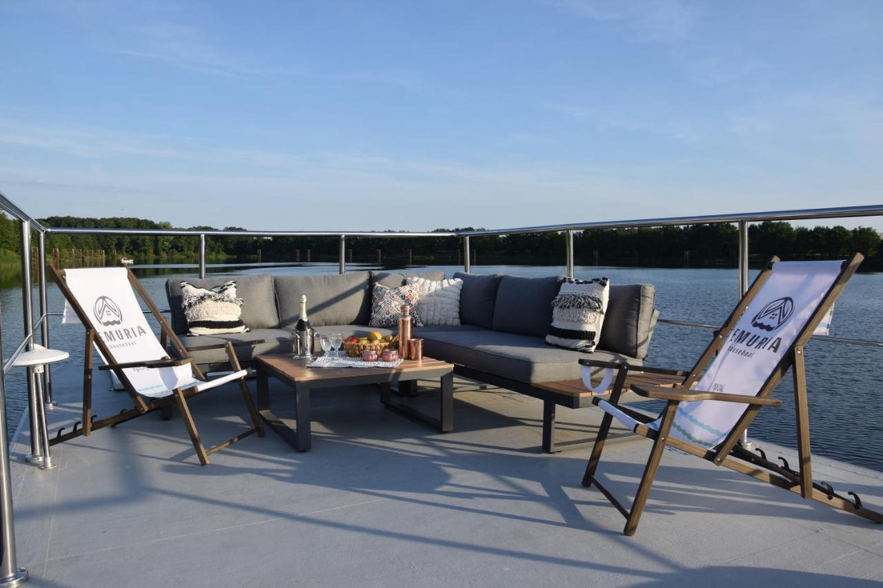 Lemuria Houseboat - Plywajacy Domek Na Wodzie 弗罗茨瓦夫 外观 照片