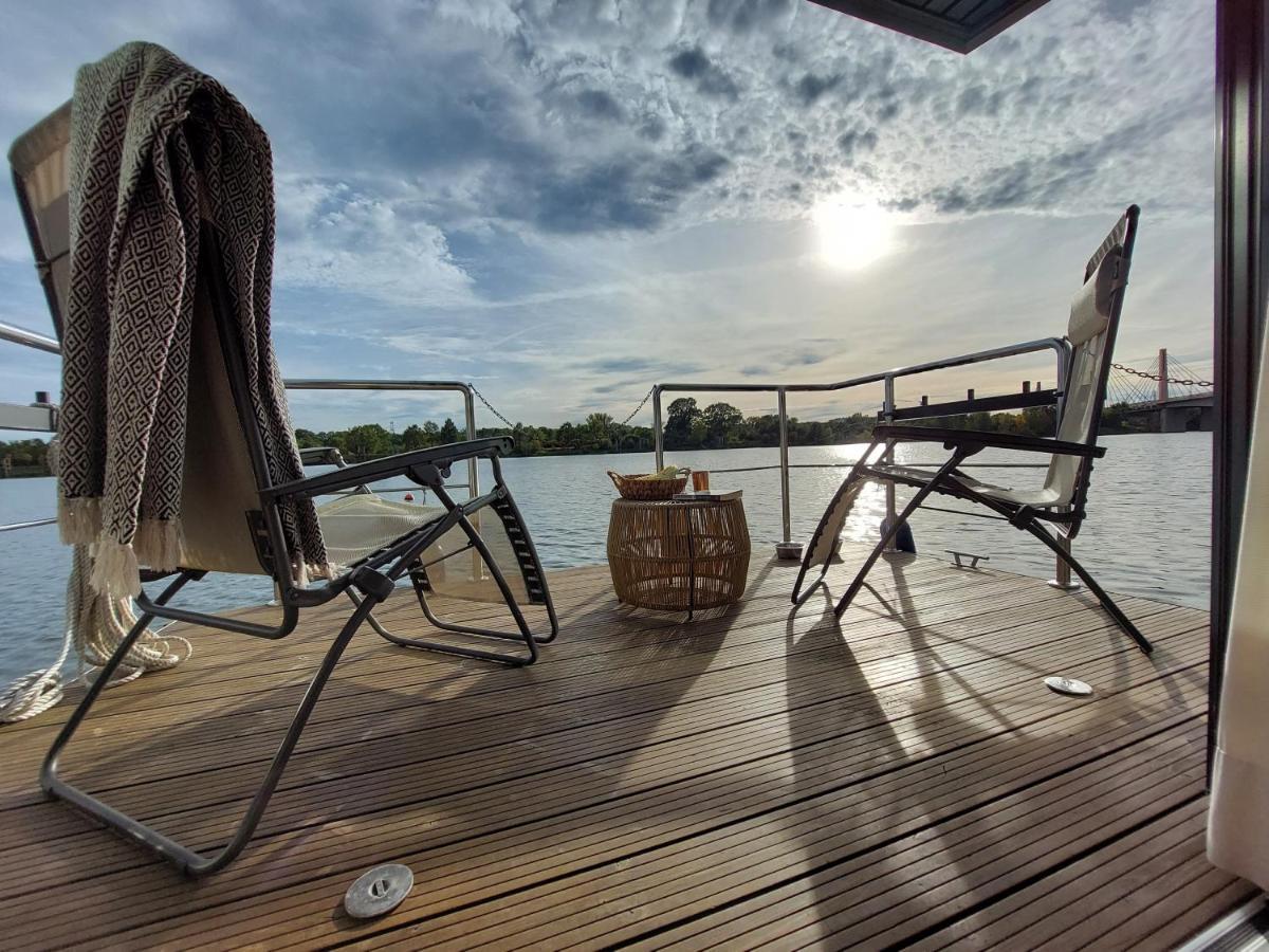 Lemuria Houseboat - Plywajacy Domek Na Wodzie 弗罗茨瓦夫 外观 照片